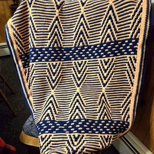 Focal Point Mosaic Crochet Pattern
