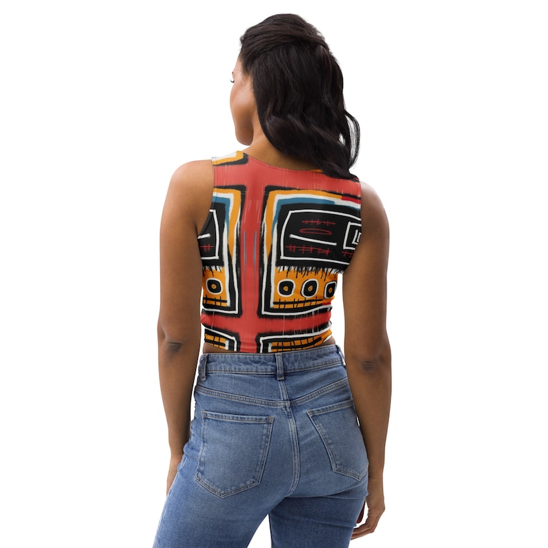 Wonder Crop top Basquiat collection