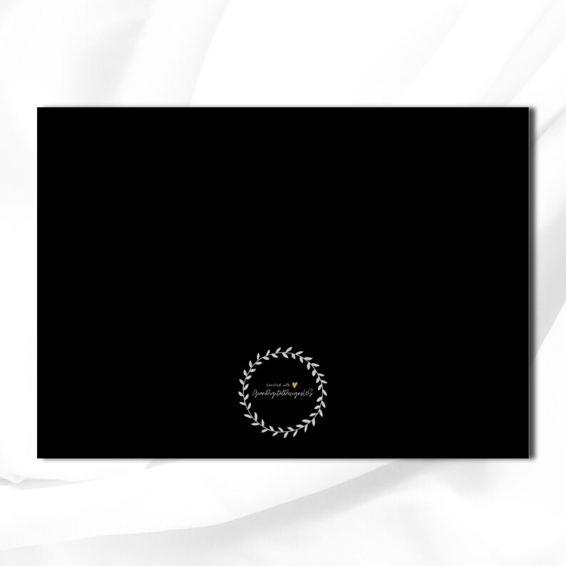 Golden Wedding Anniversary Photo Invitation Golden Wedding Etsy