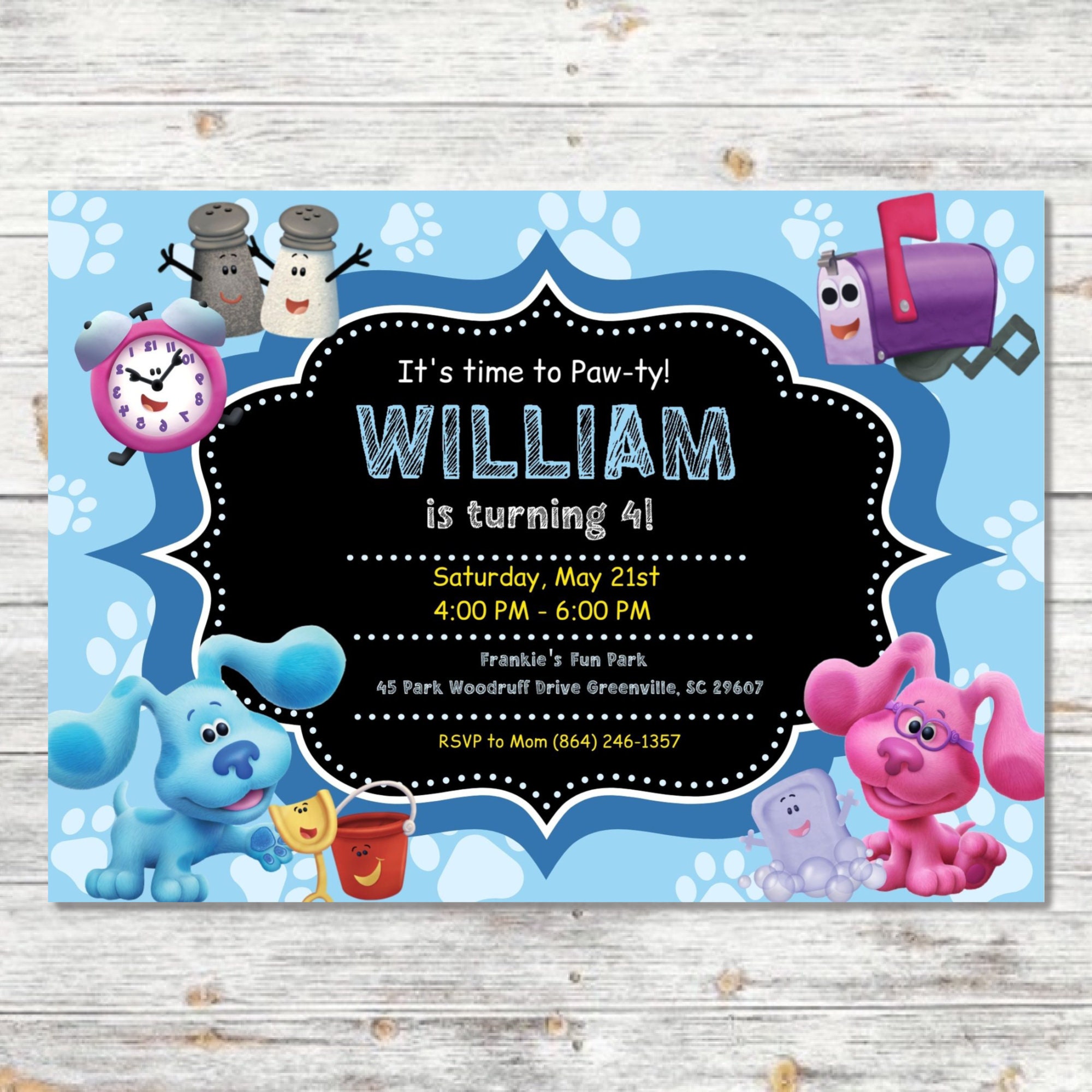 blues-clues-birthday-invitation-blues-clues-birthday-1st-birthday-invitation-blue-invitation-blues-clues-party-kids-birthday-etsy for Free Printable Blues Clues Birthday Invitations Blues Clues Birthday Invitation | Blues Clues Birthday | 1st Birthday Invitation | Blue Invitation | Blues Clues Party | Kids' Birthday - Etsy for Free Printable Blues Clues Birthday Invitations