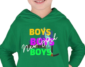 Toddler Fleece Pullover Hoodie, Kids Cotton Blend Outfit