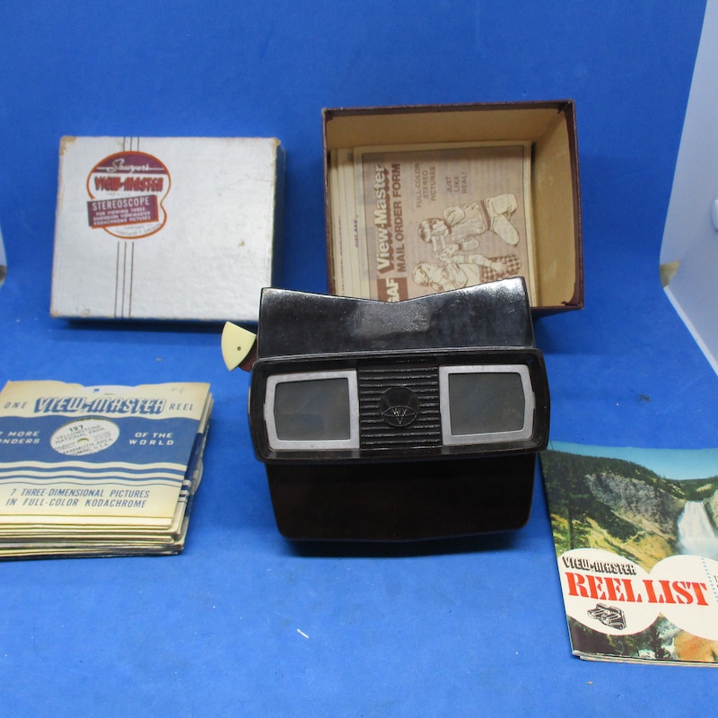 Rectangular View Master Vintage View Master - Etsy