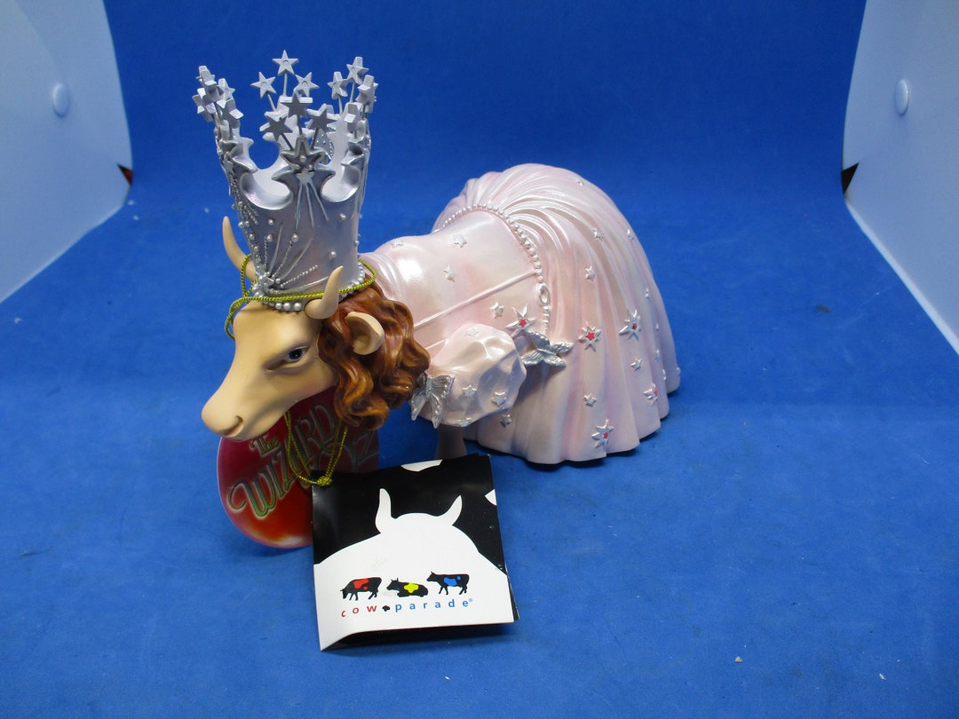 Cow Parade Wizard of Oz Glinda the Good Witch Cow 7723 HTF Etsy