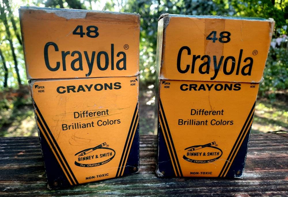 Vintage CRAYOLA Modeling Clay Binney & Smith New Old Stock Yellow