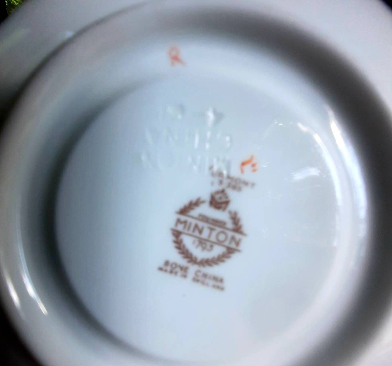 Vermont Minton Fine Bone China Made in England 1793 S365. 4 Etsy