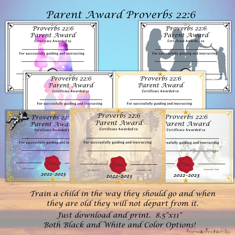 End of Year Certificates Foundations, Essentials, Faces of History