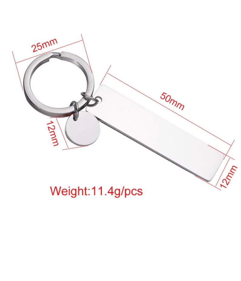 Personalized Keychain Custom Engraved Hand Stamped Keychain Etsy Canada