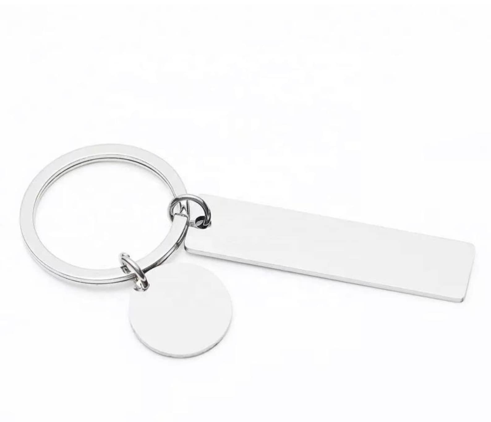 Personalized Keychain Custom Engraved Hand Stamped Keychain Etsy Canada