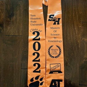 Custom Graduation Stoles