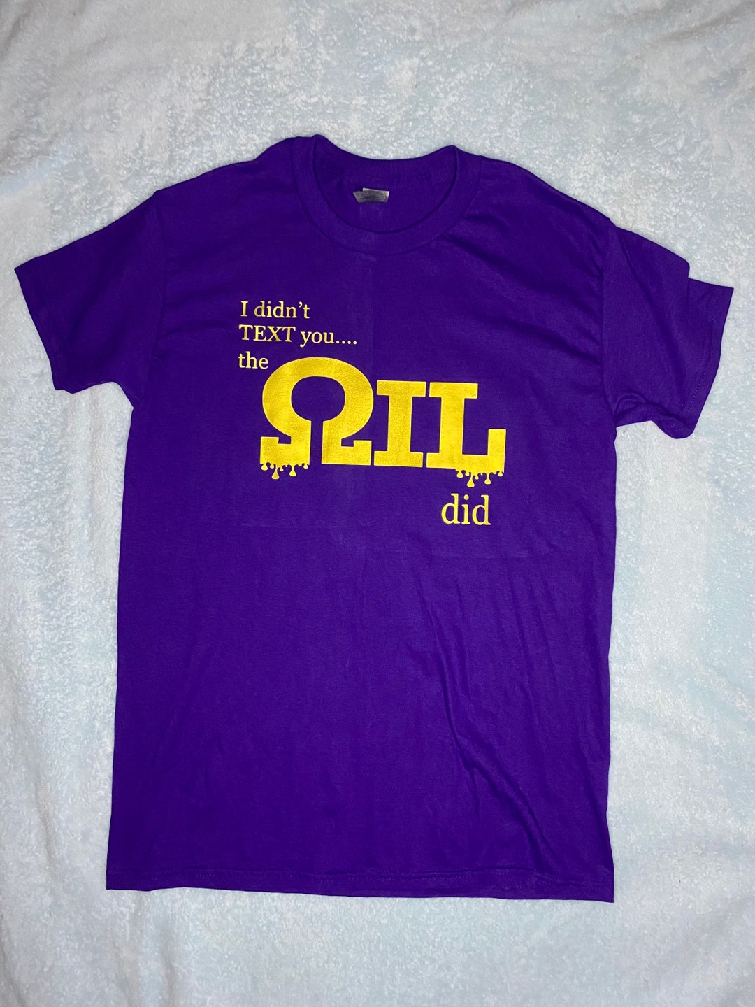 Customizable Oil T-shirt - Etsy