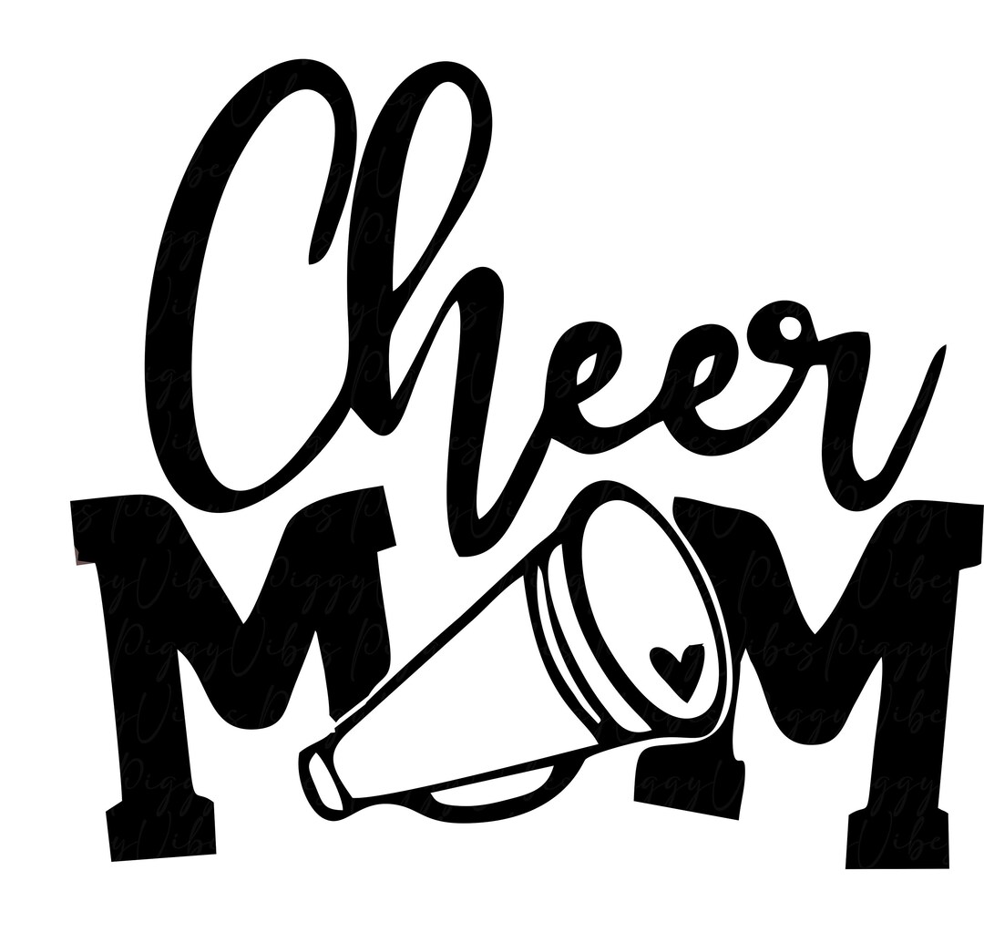 Cheer Mom Svg Proud Cheer Mom Svg Cheer Cut File Cheer - Etsy