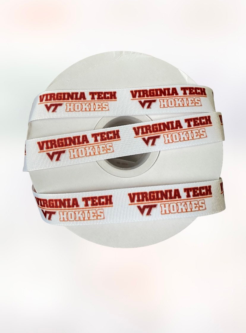 University of West Virginia Fabric Ribbon-licensed NCAA West Virginia  Mountaineers WVU Grosgrain Ribbon 1 Inch Width 