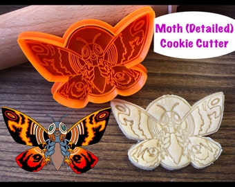 Moth Cookie Cutter, Bug, Insect, Kaiju, Cookie Cutter and Stamp