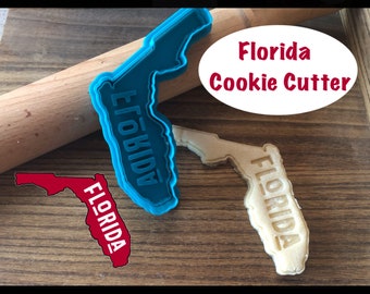 Florida Cookie Cutter, United States, Cookie Cutter and Stamp
