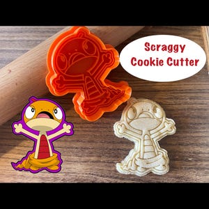 Anime Cookie Cutter, Monster Cookie Cutter and Stamp