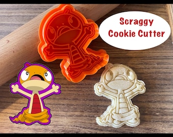 Anime Cookie Cutter, Monster Cookie Cutter and Stamp
