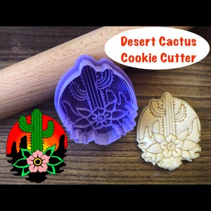 Cactus Cookie Cutter | Desert Cookie Cutter | Western Cookie Cutter | Cowboy Cookie Cutter
