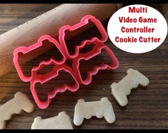 Video Game Controller Cookie Cutter, Multi Cookie Cutter
