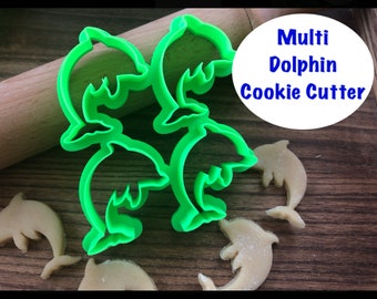 Dolphin Cookie Cutter, Summer, Ocean, Multi Cookie Cutter