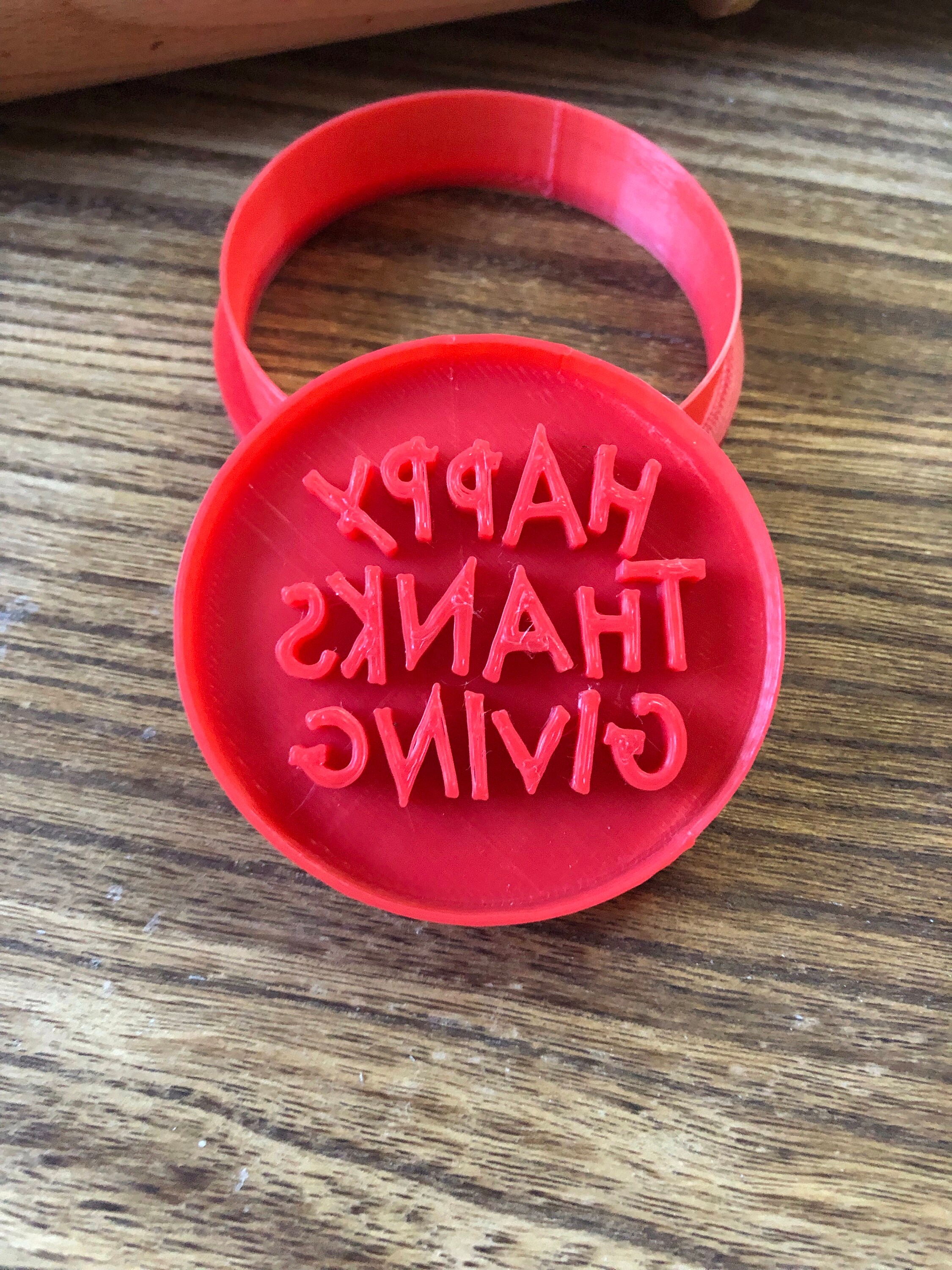 Thanksgiving Cookie Cutter Set, Turkey, Happy, Holiday, Cookie Cutter