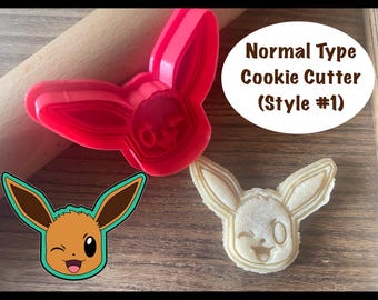 Anime Cookie Cutter, Normal Type Cookie Cutter and Stamp