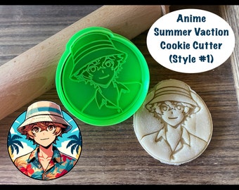 Anime Cookie Cutter, Summer, Vacation, Cookie Cutter and Stamp