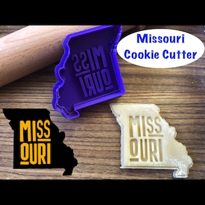 Missouri Cookie Cutter, United States, Cookie Cutter and Stamp