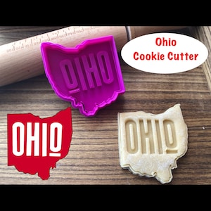 Ohio Cookie Cutter, United States, Cookie Cutter and Stamp