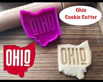 Ohio Cookie Cutter, United States, Cookie Cutter and Stamp