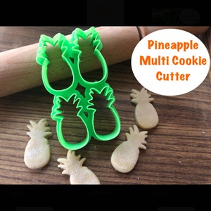 Pineapple Cookie Cutter, Fruit, Multi Cookie Cutter