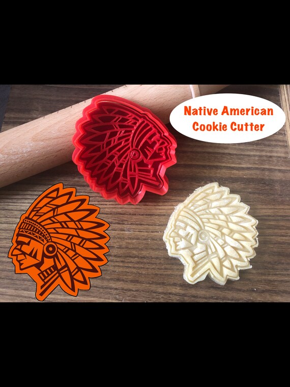 Native American Cookie Cutter and Stamp