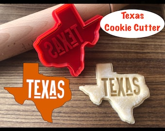 Texas Cookie Cutter, United States, Cookie Cutter and Stamp