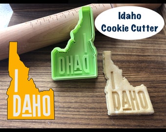 Idaho Cookie Cutter, United States, Cookie Cutter and Stamp