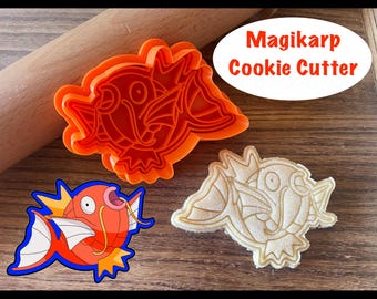 Anime Cookie Cutter, Monster Cookie Cutter and Stamp