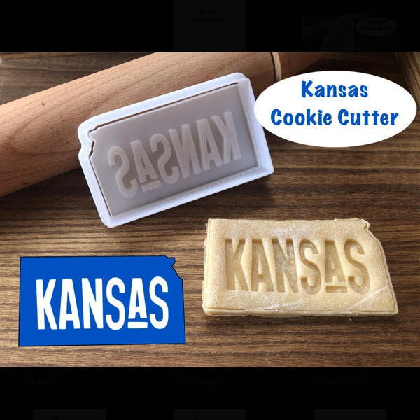 Kansas Cookie Cutter Etsy