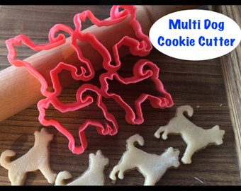 Dog Cookie Cutter, Pet, Animal, Multi Cookie Cutter