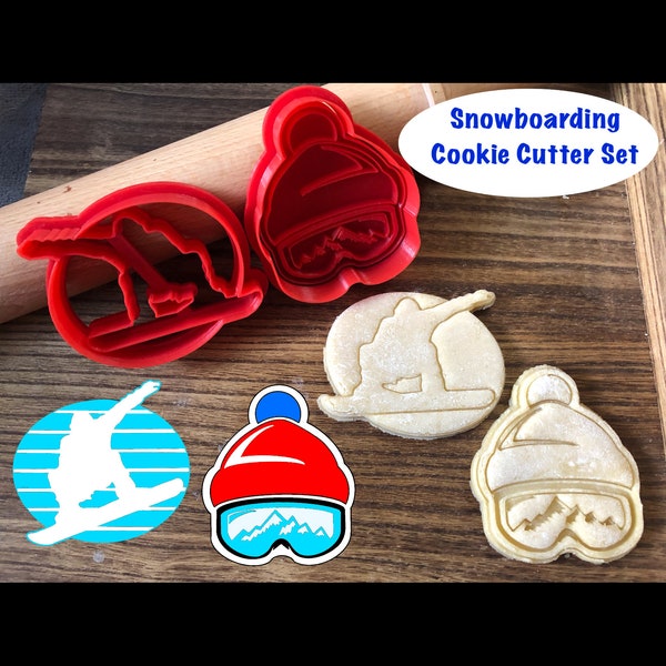 Skiing Cookie Cutter Etsy