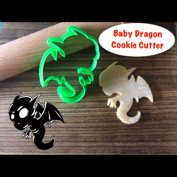 Dragon Cookie Cutter Etsy