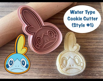 Anime Cookie Cutter, Water Creature Cookie Cutter and Stamp