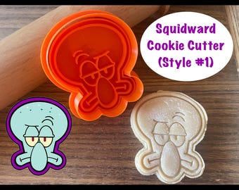 Sea Creature Cookie Cutter and Stamp