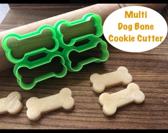Dog Bone Cookie Cutter, Multi Cookie Cutter