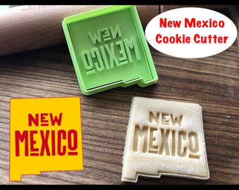 New Mexico Cookie Cutter, United States, Cookie Cutter and Stamp