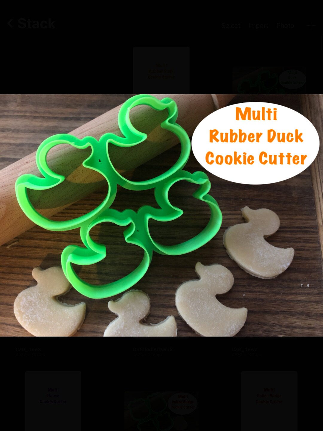 Rubber Duck Cookie Cutter, Multi Cookie Cutter - Etsy