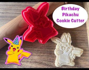 Anime Cookie Cutter, Birthday Cookie Cutter and Stamp