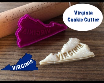 Virginia Cookie Cutter, United States, Cookie Cutter and Stamp