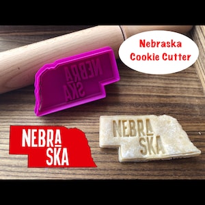 Nebraska Cookie Cutter, United States, Cookie Cutter and Stamp