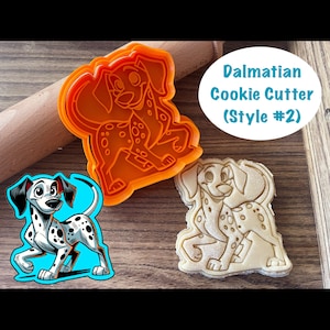 Dalmatian Cookie Cutter, Dog, Pet, Animal, Cookie Cutter and Stamp