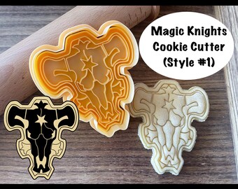 Anime Cookie Cutter, Magic Knights Cookie Cutter and Stamp