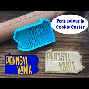 Pennsylvania Cookie Cutter, United States, Cookie Cutter and Stamp