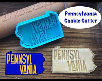 Pennsylvania Cookie Cutter, United States, Cookie Cutter and Stamp